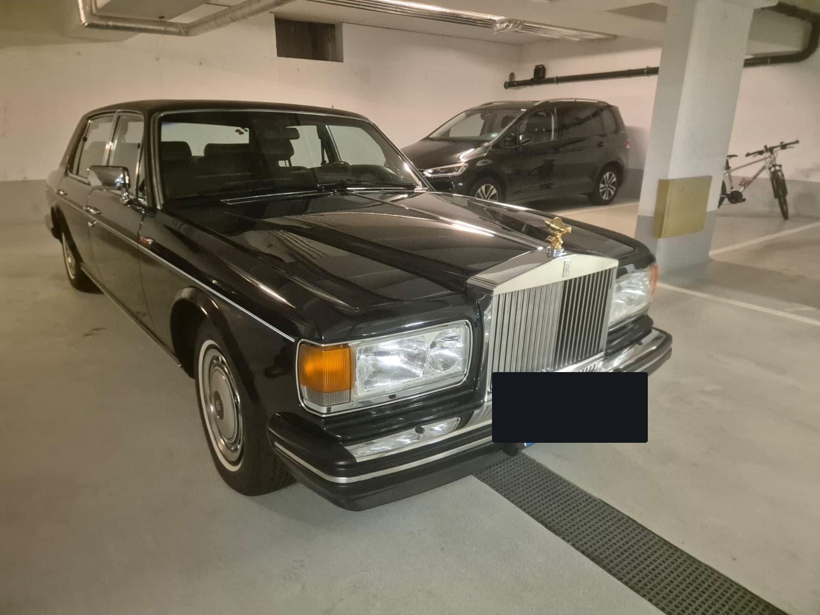 Gepflegte Oberklasse-Limousine bei der Marktwertermittlung